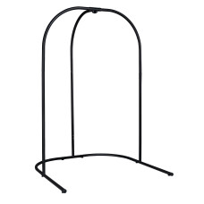 LA SIESTA Arcada Anthracite - Galvanized Steel Stand for Hammock Chairs and Kids Hanging Nests