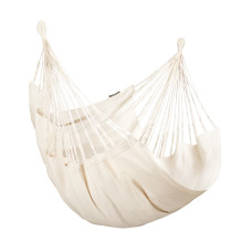 LA SIESTA Cumbia Organic Latte Hammock Chair – Comfort Organic Cotton Hammock Chair