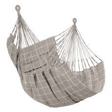 LA SIESTA Cumbia Outdoor Almond Hammock Chair – Comfort Weather-Resistant Hammock Chair