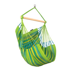 LA SIESTA Domingo Lime Hammock Chair – Basic Weather-Resistant Hammock Chair