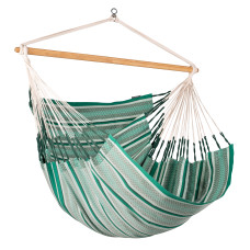 LA SIESTA Habana Agave Hammock Chair – Kingsize Organic Cotton Hammock Chair