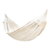 LA SIESTA Modesta Latte Hammock – Double Organic Cotton Hammock