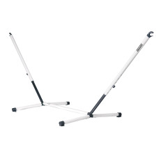 LA SIESTA Nautico Cool Grey Hammock Stand – Double Powder-Coated Steel Hammock Stand